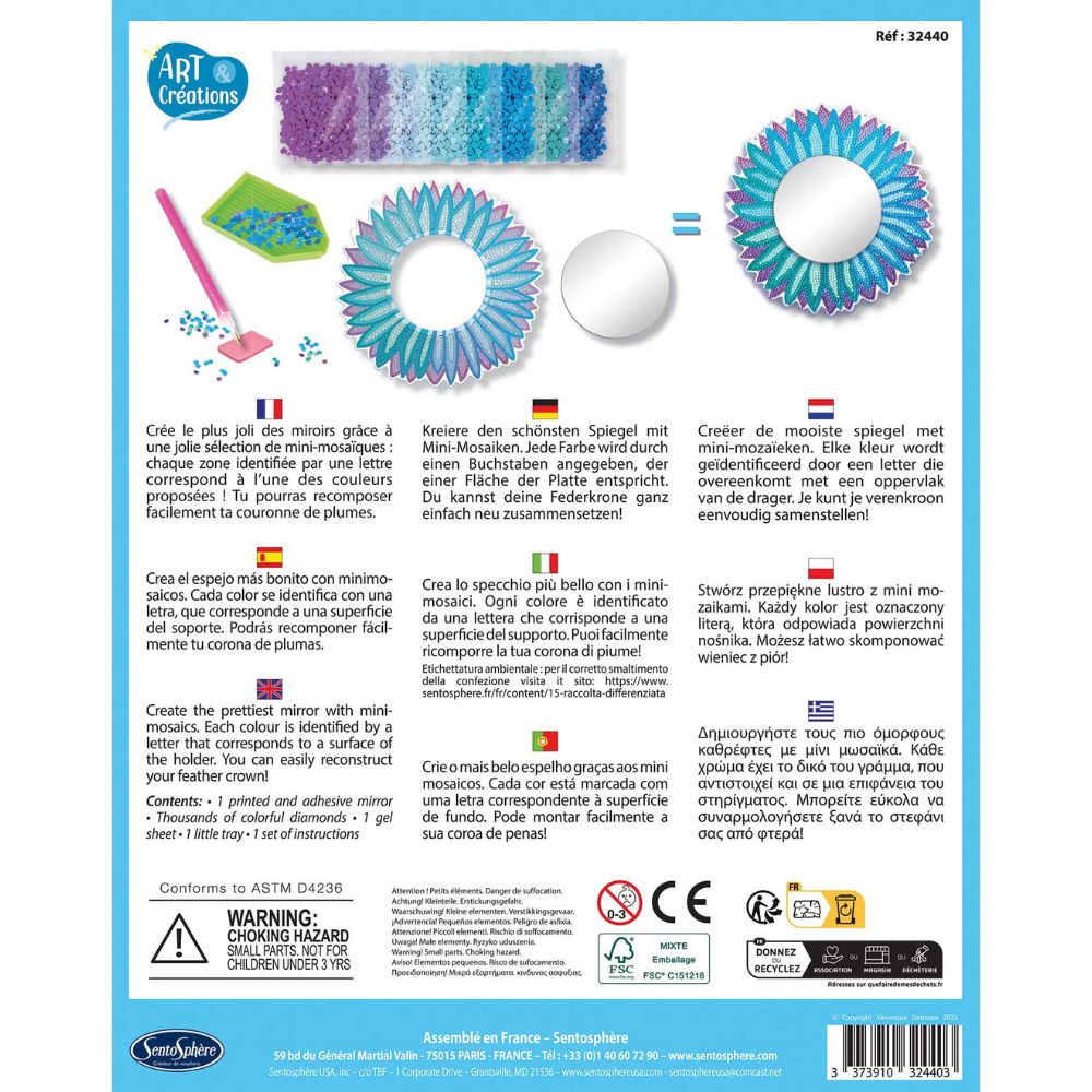 Art & Creations: Mirror Mosaic Kit