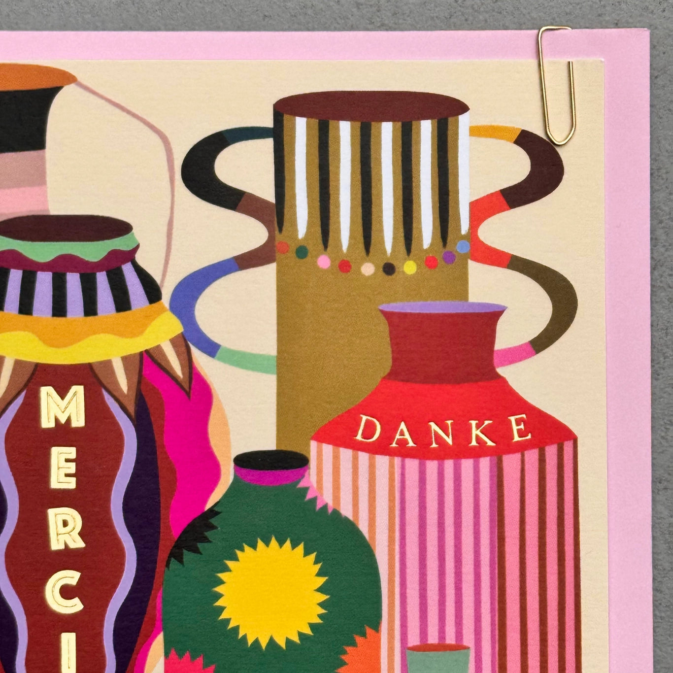 PAVILION: Decorative Vases ‘Thank You’ Card
