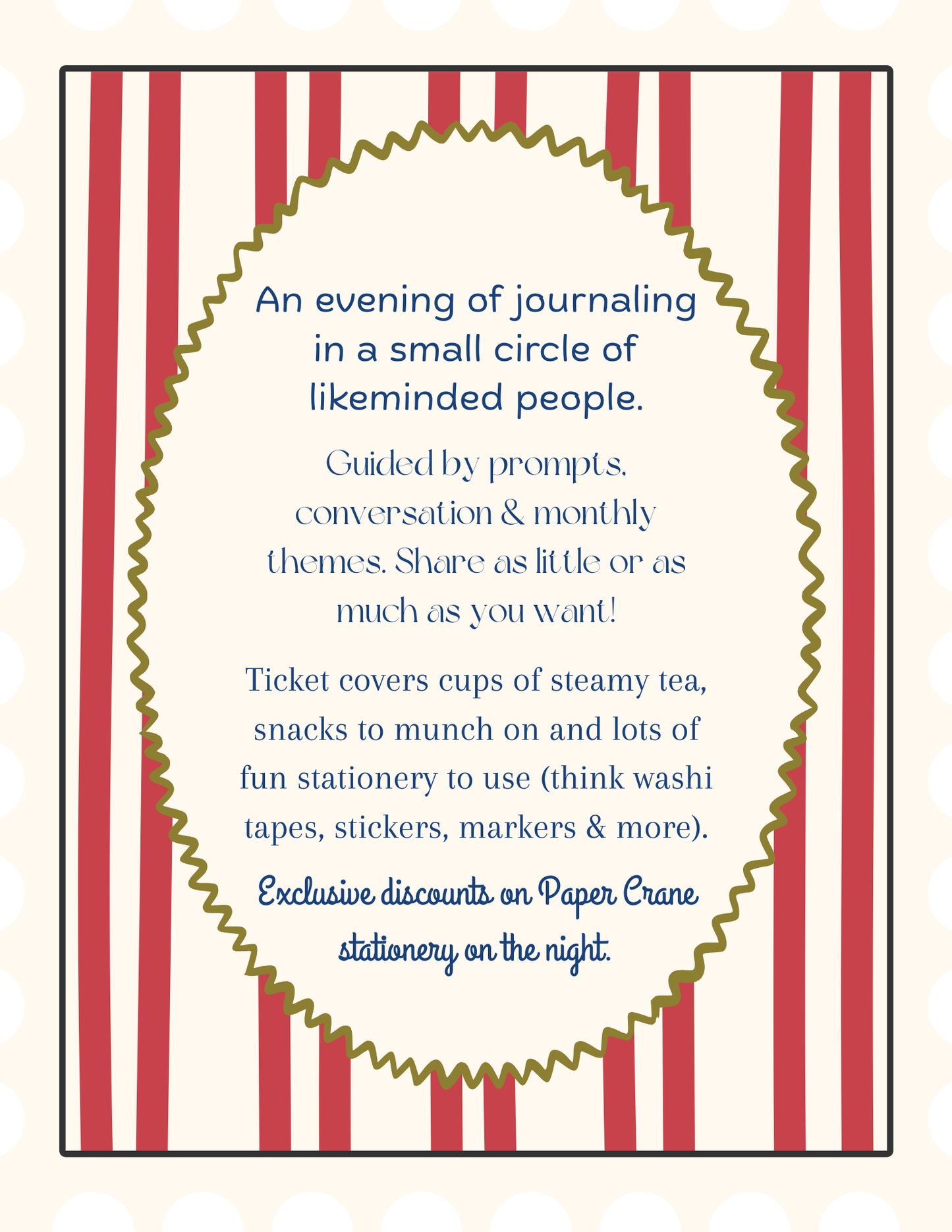 Journaling Circle: February at Tea Apothecary