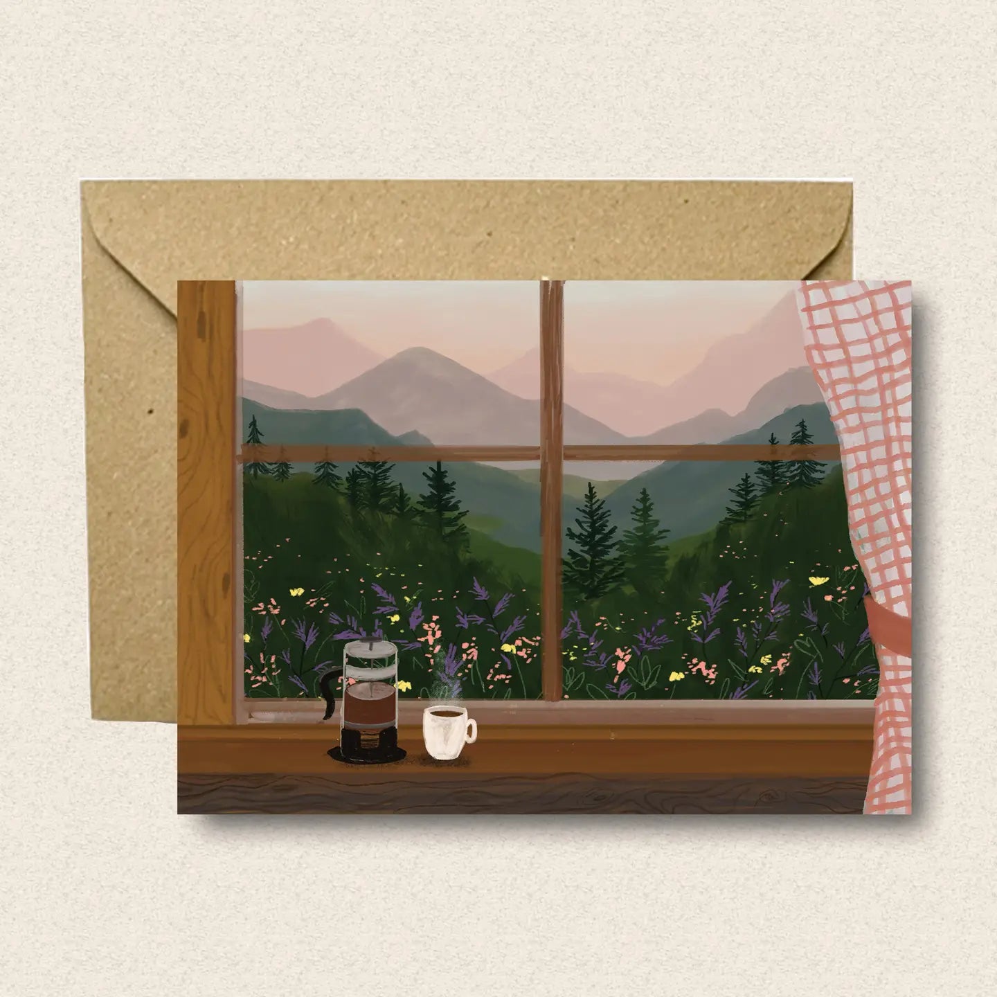 Window to Mountain: Charis Raine Card
