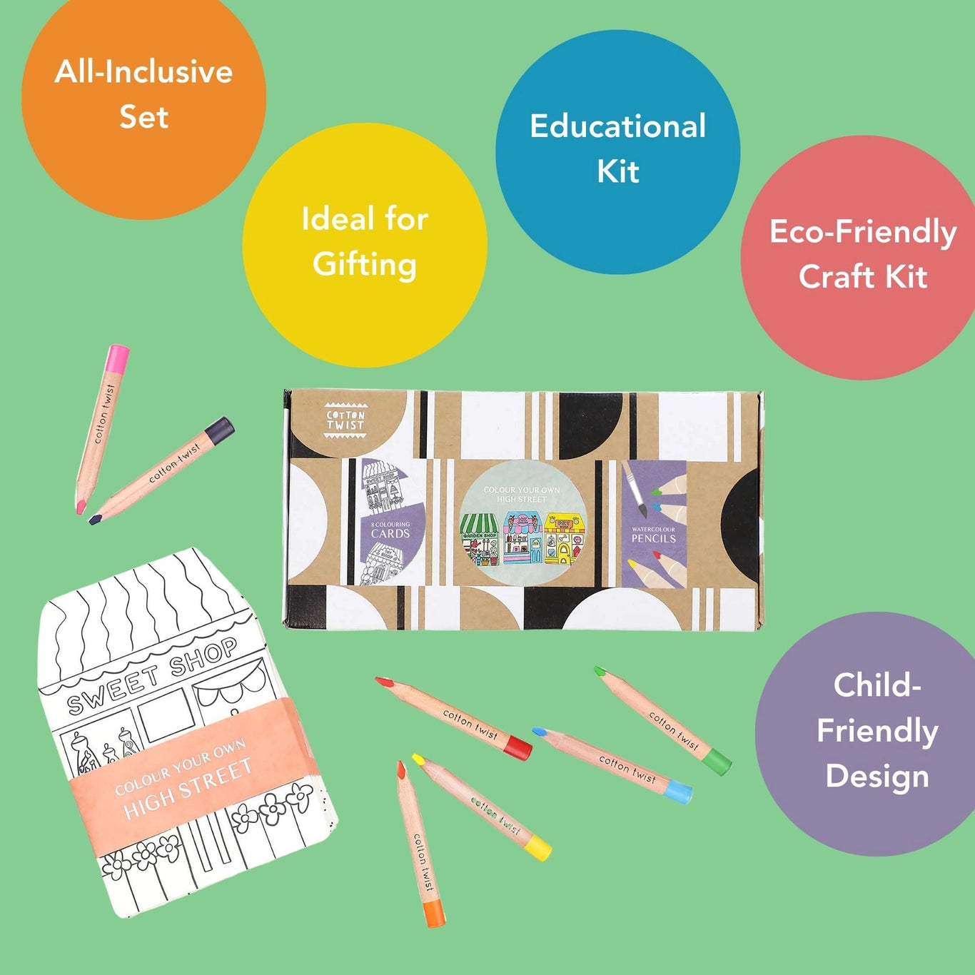 Colour Your Own High Street Kit