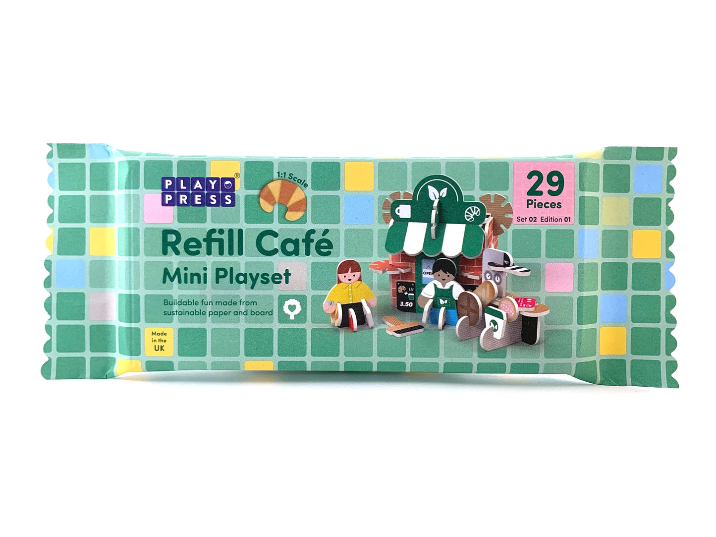PlayPress: Refill Café Mini Playset Pocket Toy