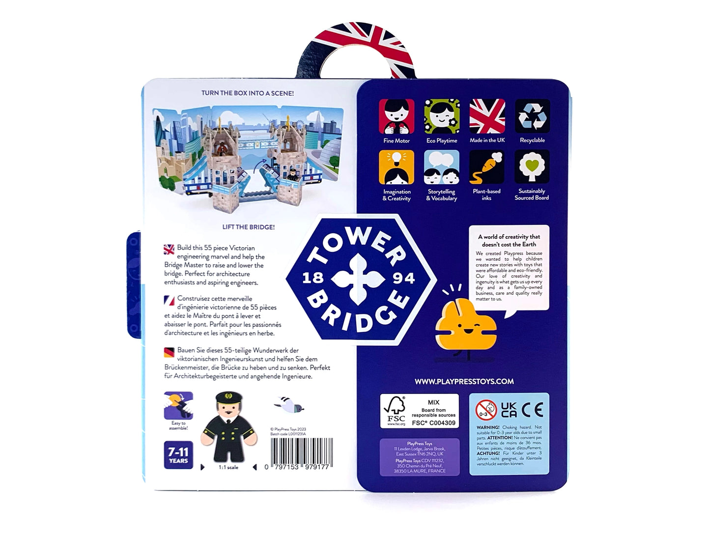 PlayPress: Tower Bridge London Playset