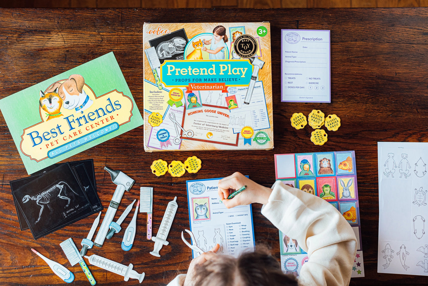 Pretend Play - Vet’s Toy Set For Kids