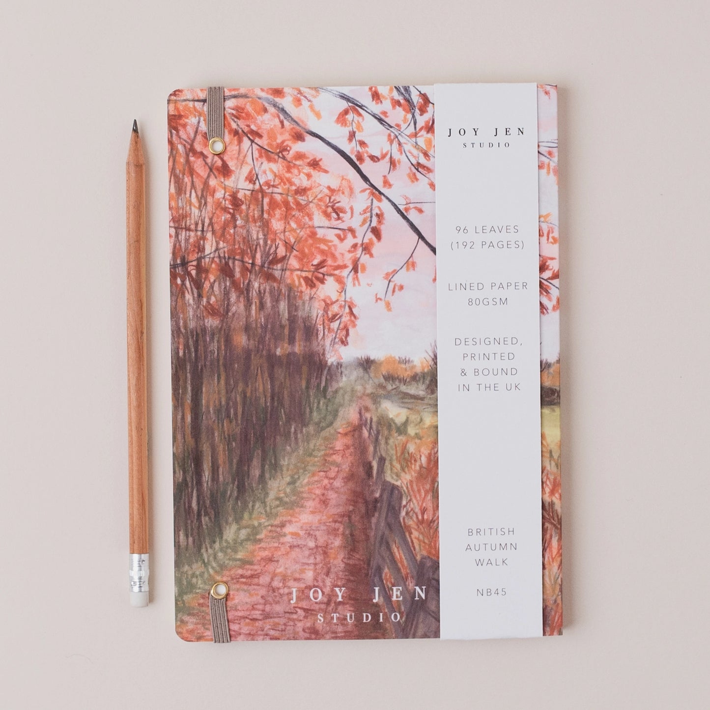 British Autumn Walk - A5 Notebook
