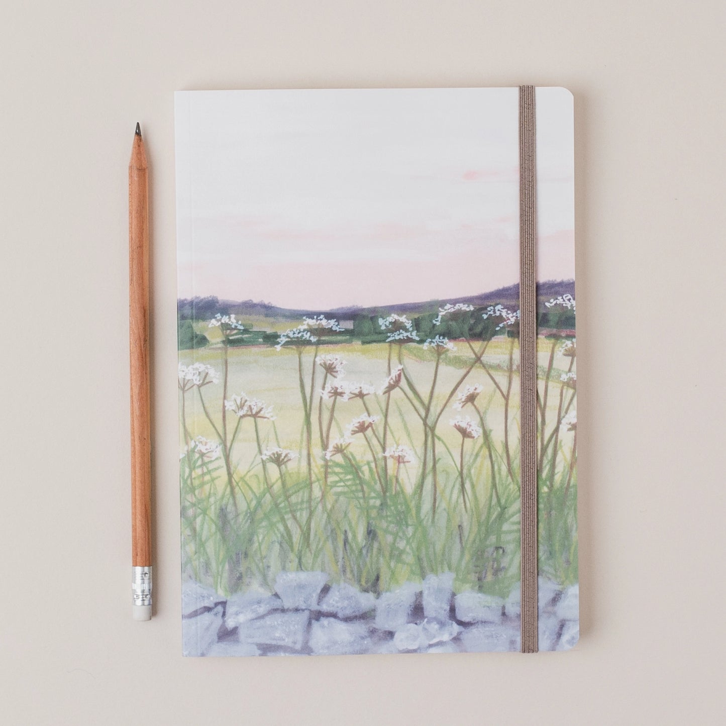 Derbyshire Sunset - A5 Notebook