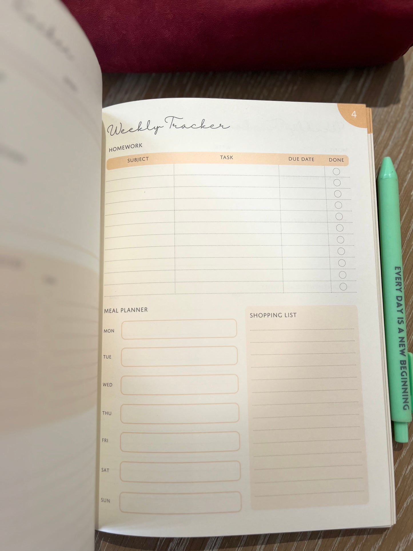 Family Moments Guided Organiser Planner