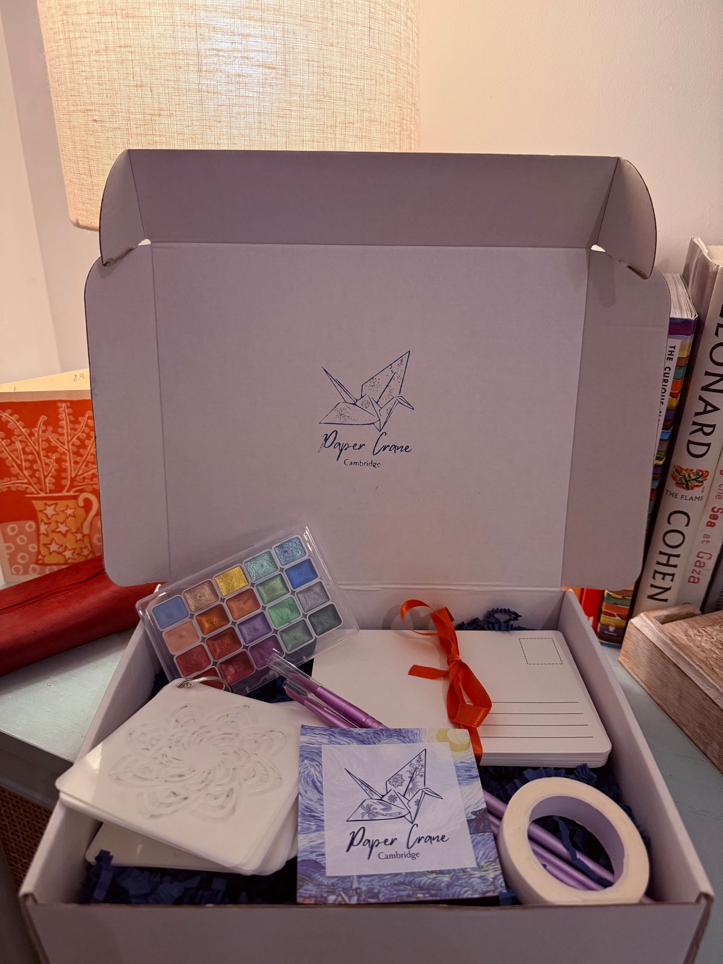 D.I.Y Watercolour Postcard Kit Rainbow Hues