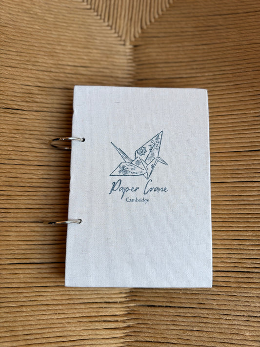 Linen Cover Sketchbook: A5 Ring Bound & Refillable
