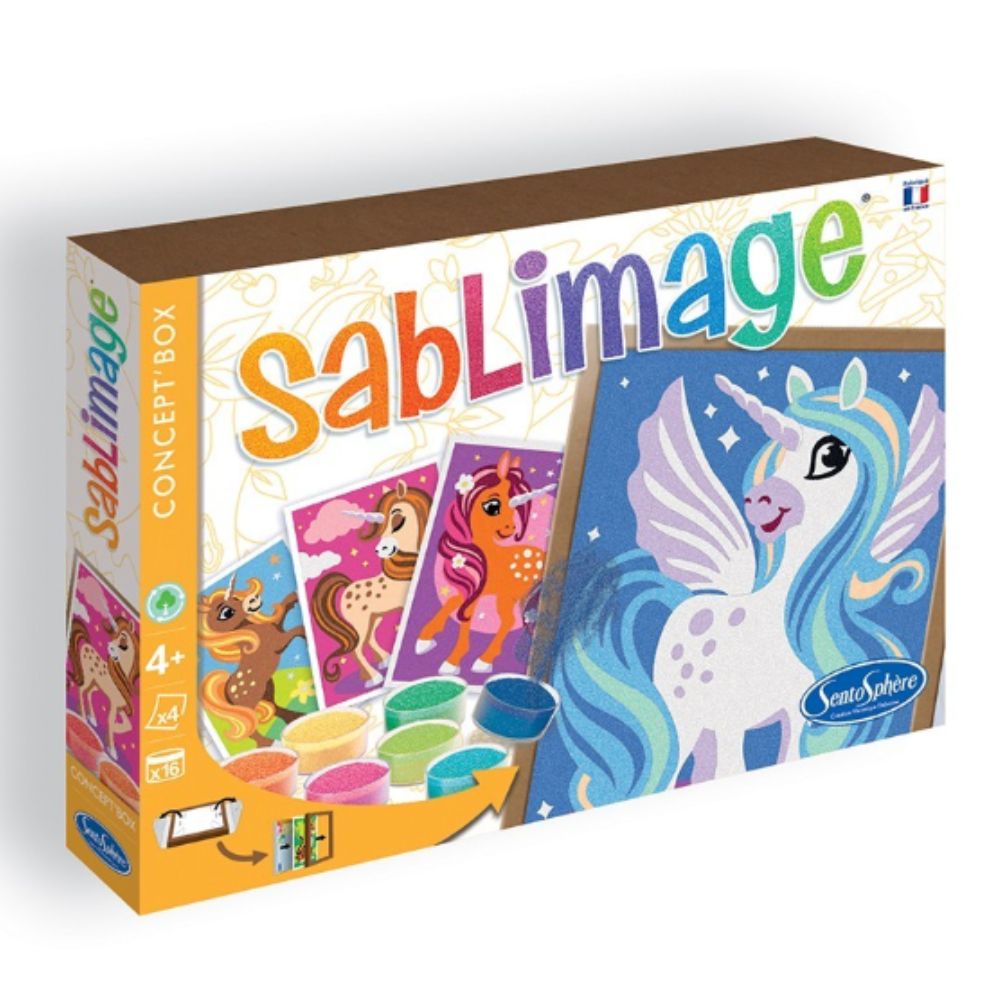 Sand Art for Kids: Unicorns