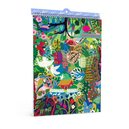 EeBoo Bountiful Garden Sketchbook