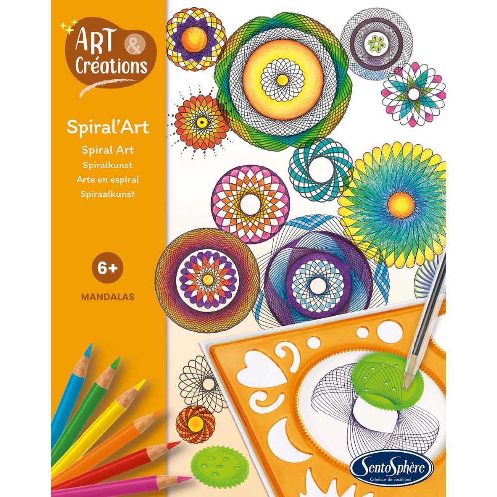 Art & Creations: Spiral Art Mandalas