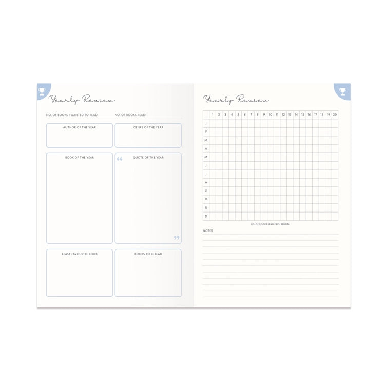 ‘Just One More Chapter’ Reading Journal / Planner