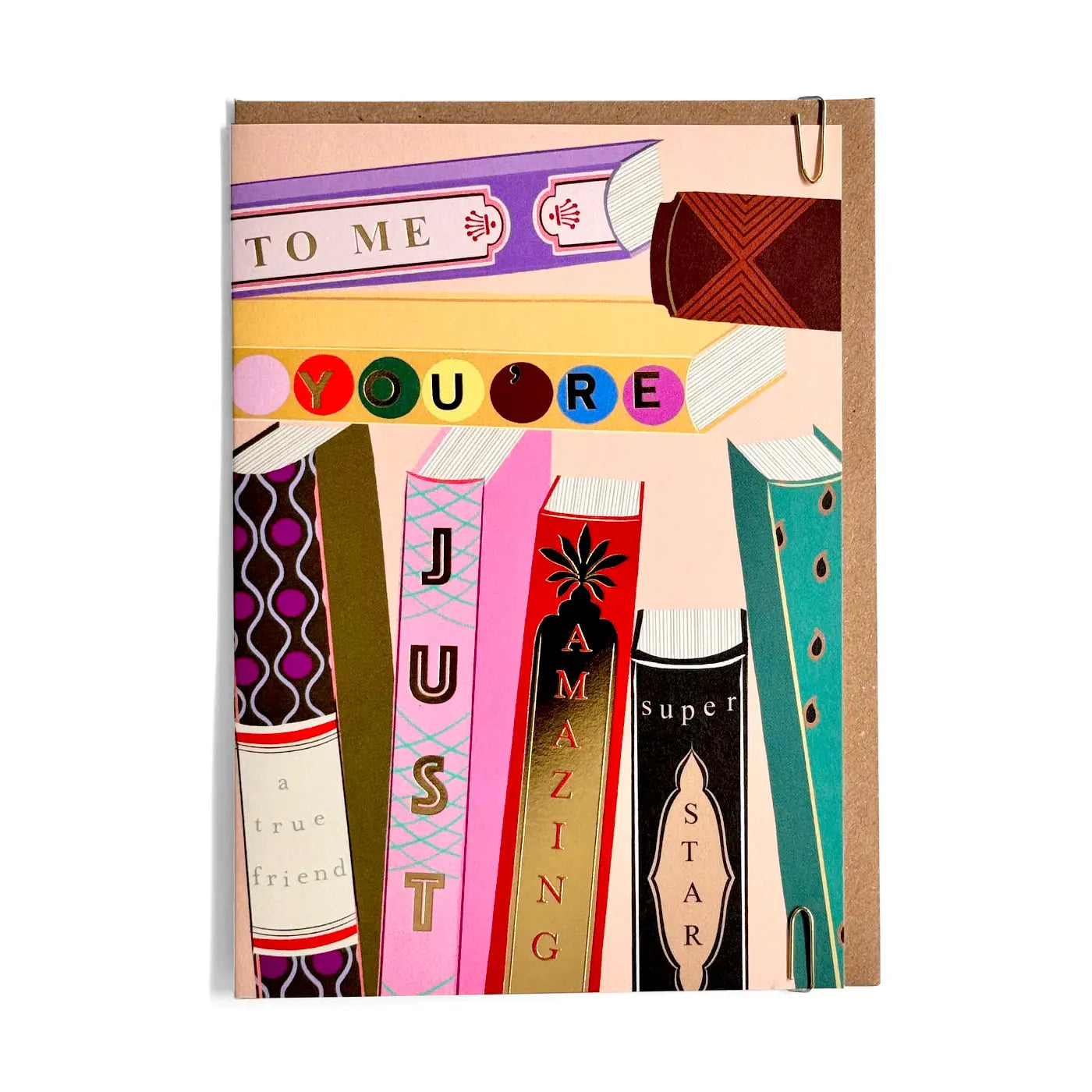 PAVILION: ‘To Me You’re…’ Friendship Library Greeting Card