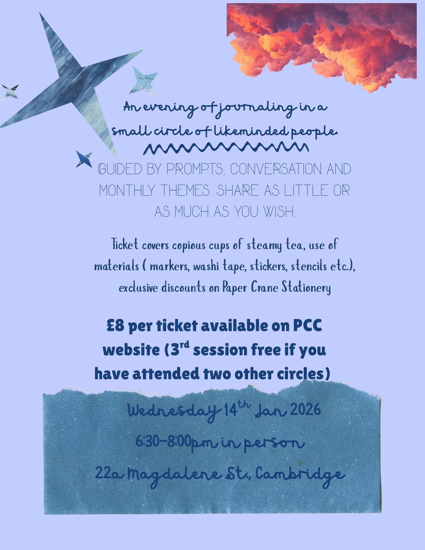 Journaling Circle: January at Tea Apothecary