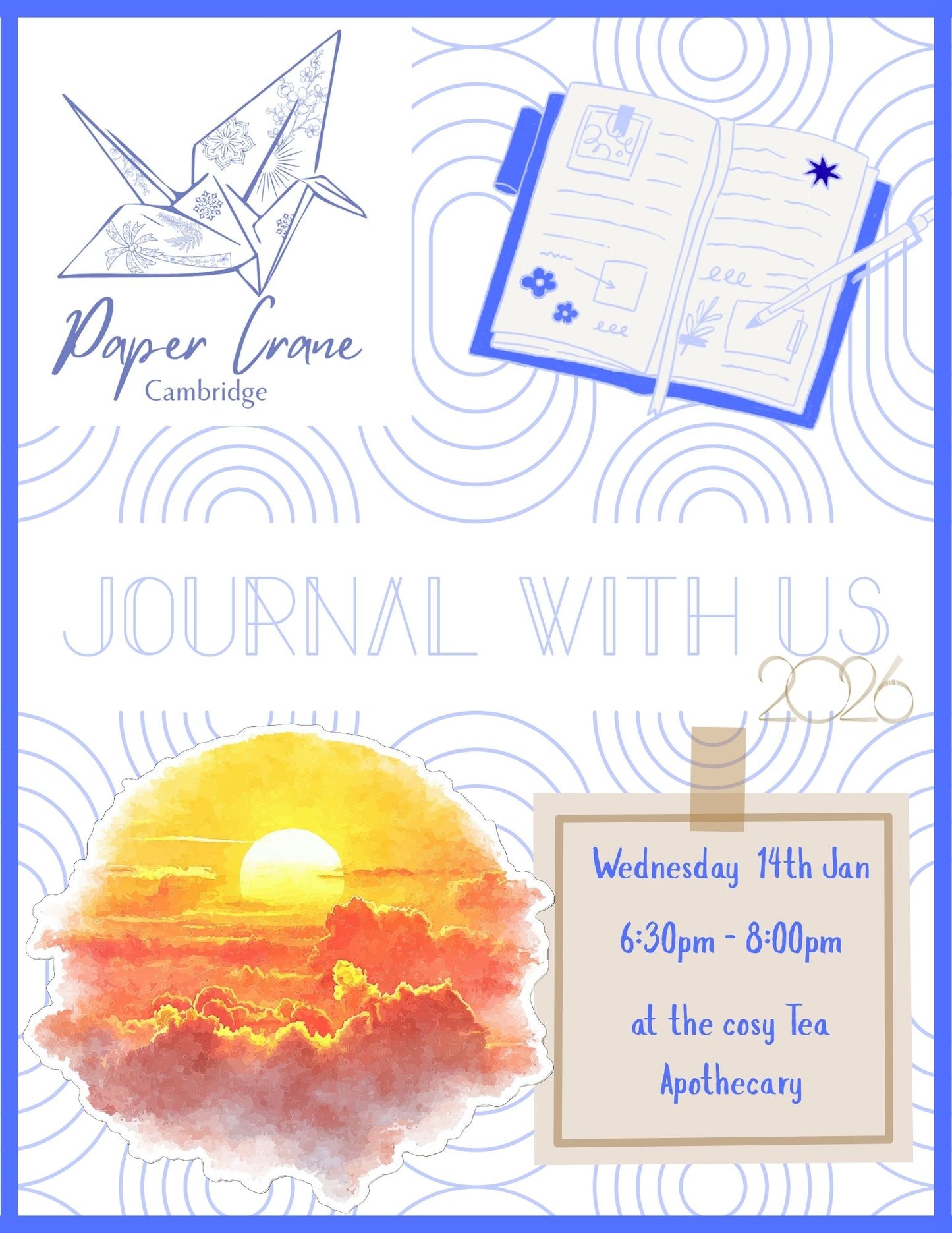 Journaling Circle: January at Tea Apothecary