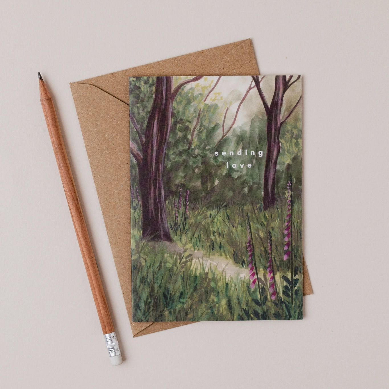 ‘Sending Love’ Card: Joy Jen Studio