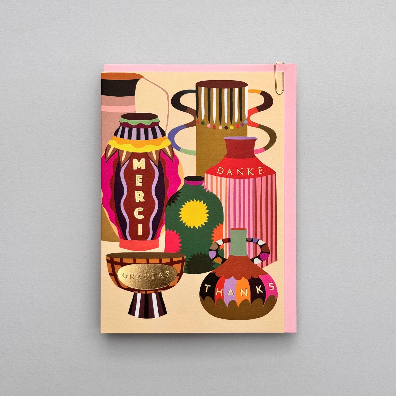 PAVILION: Decorative Vases ‘Thank You’ Card