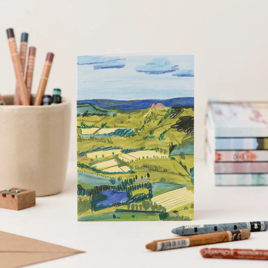 Joy Jen Studio: Wharfedale Yorkshire, Landscape Card