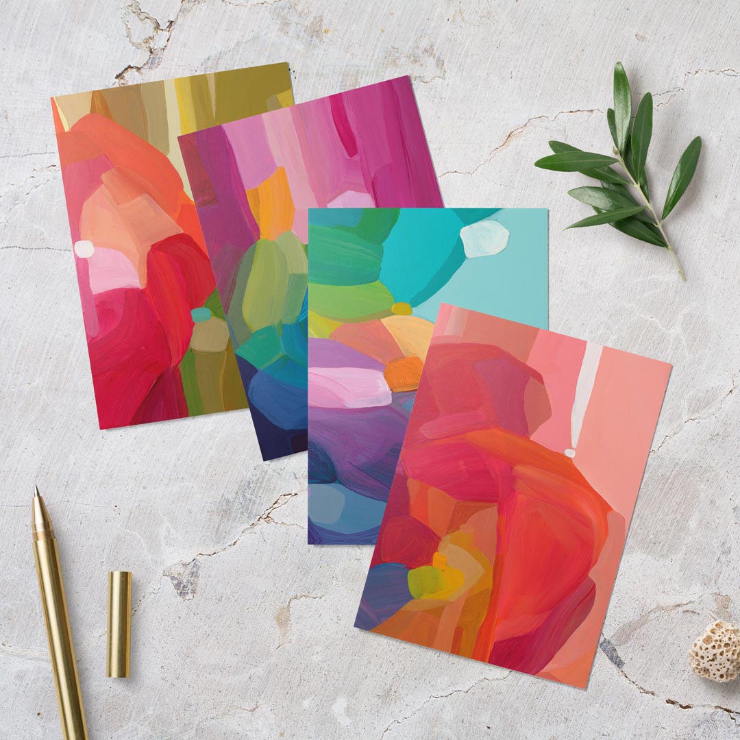 ‘Pillowmint’ Greeting Card: Susannah Bleasby Art