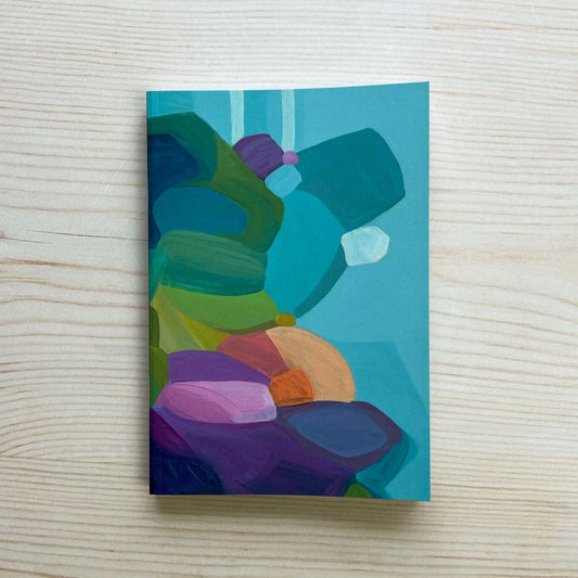 Blue Bird Pocket A6 Notebook: Susannah Bleasby Art