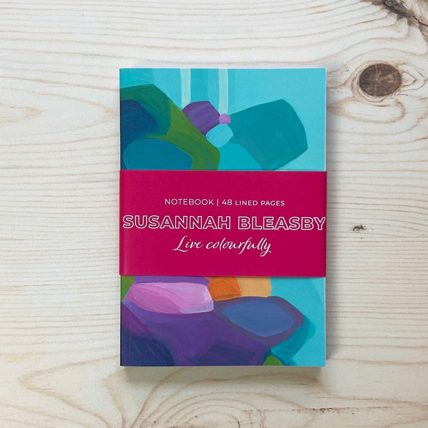 Blue Bird Pocket A6 Notebook: Susannah Bleasby Art