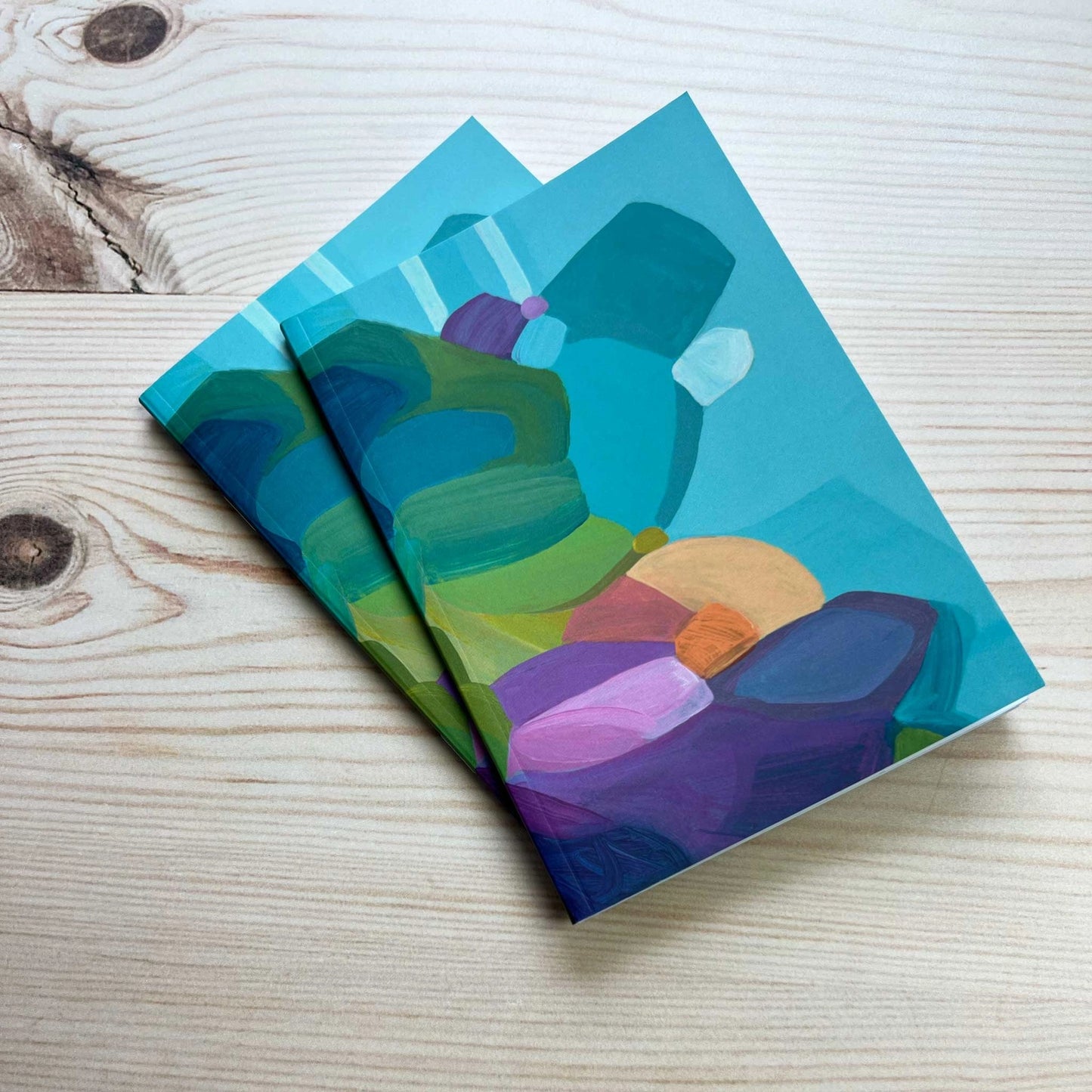 Blue Bird Pocket A6 Notebook: Susannah Bleasby Art