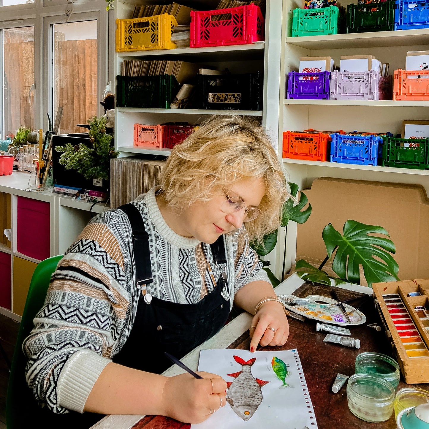 Viola Pansy, A5 Notebook: Bison Bindery