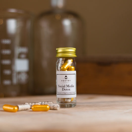 Poetry Pharmacy: Social Media Detox - Poetry Pills (small)