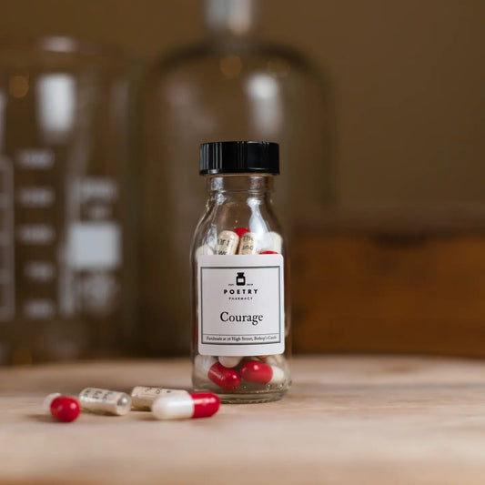 Poetry Pharmacy: Courage - Poetry Pills (large)