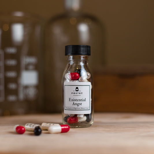 Poetry Pharmacy: Existential Angst - Poetry Pills (large)