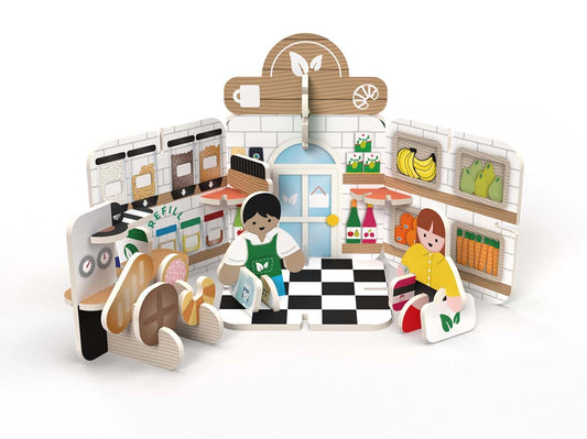 PlayPress: Refill Café Mini Playset Pocket Toy