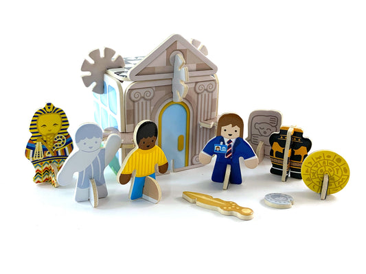 PlayPress: Museum Mini Playset Pocket Toy