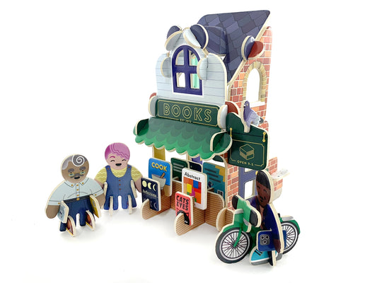 PlayPress: Book Shop Playset