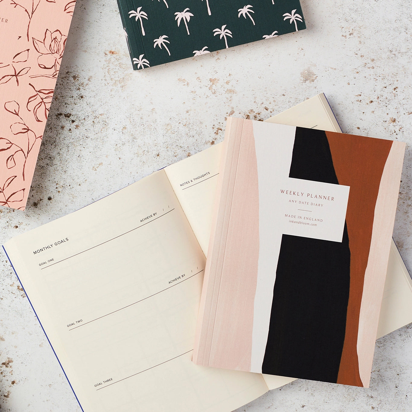 Undated ‘Shapes’ Weekly Planner | Yearly Planner | Layflat