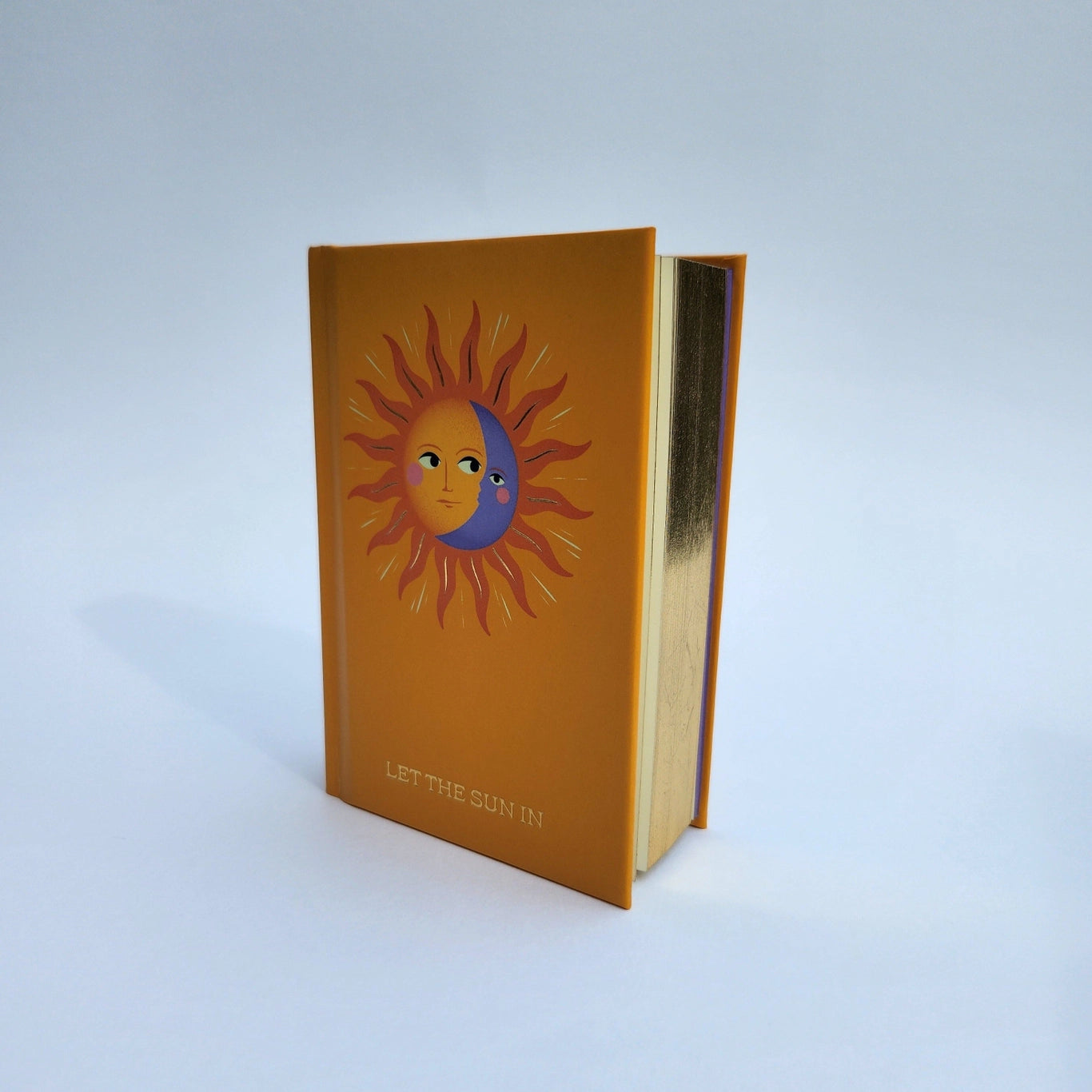 Luminary Mini Happiness Sun Journal / Luxury Gold Foil