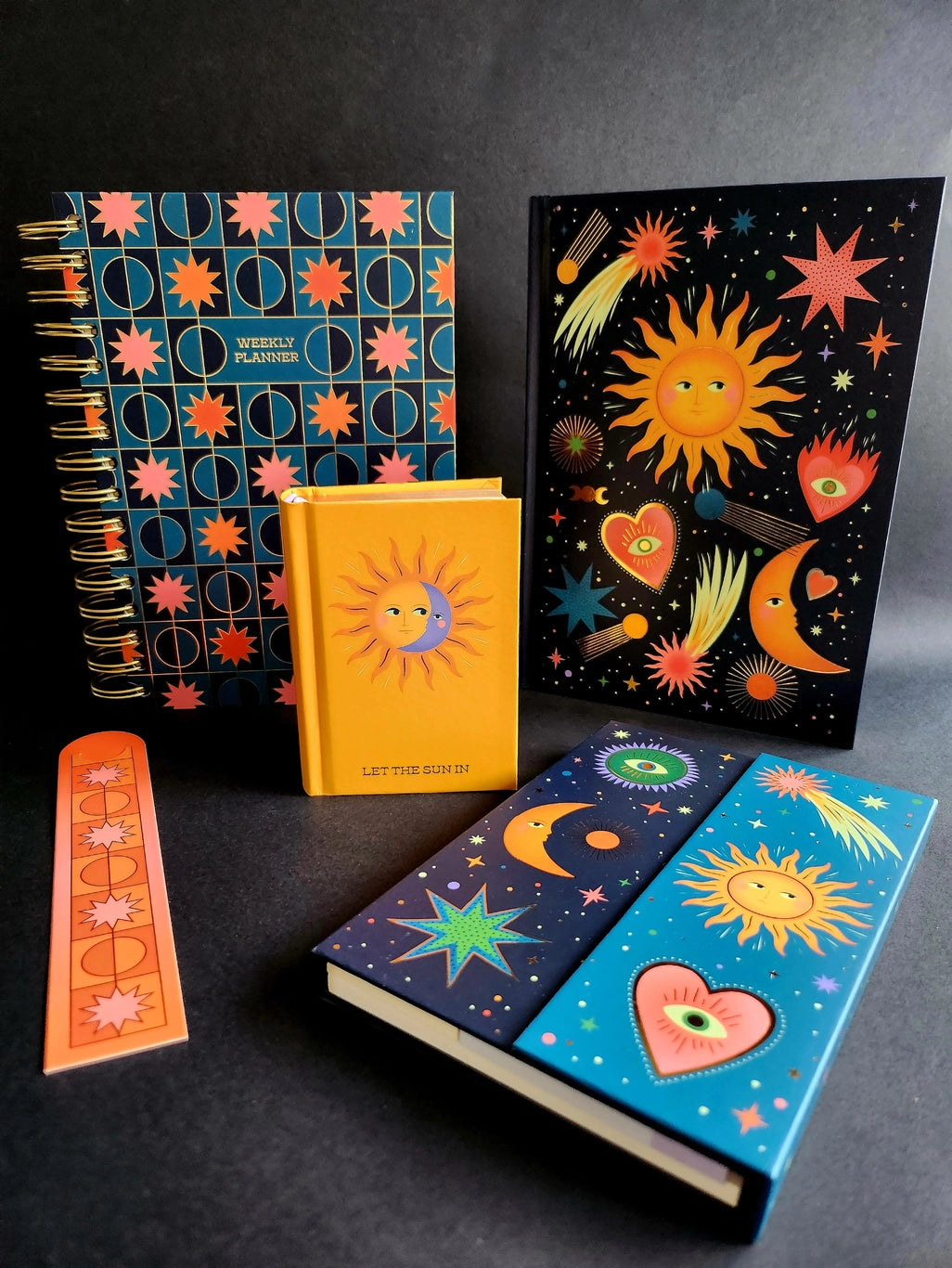 Luminary Mini Happiness Sun Journal / Luxury Gold Foil