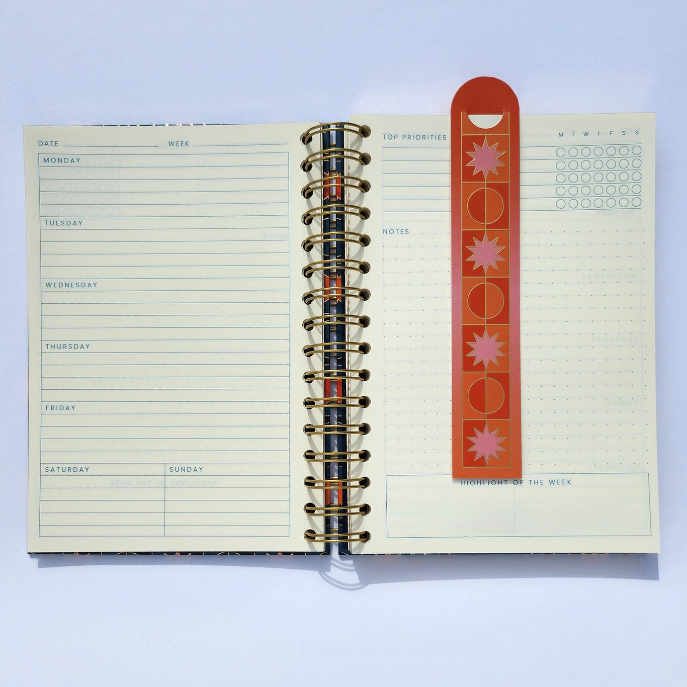 Luminary Weekly Planner / Luxury Gold Foil