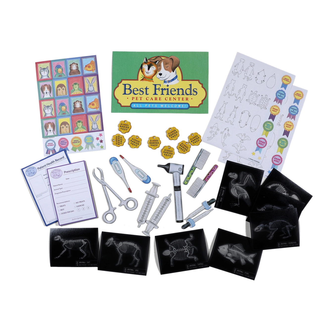 Pretend Play - Vet’s Toy Set For Kids