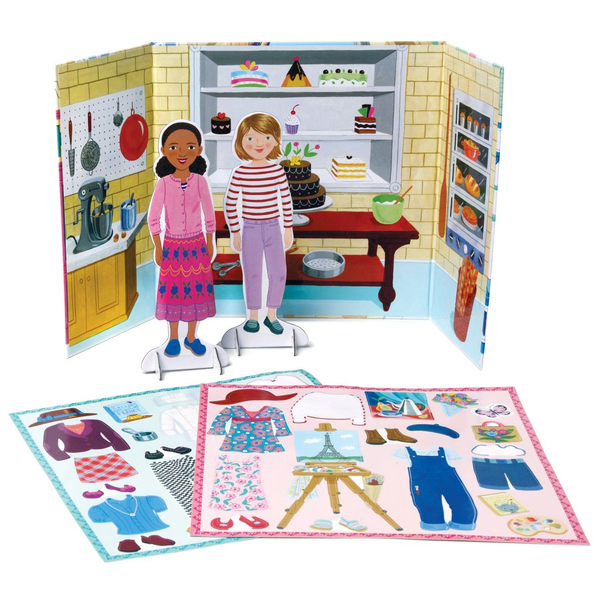 Eeboo Paper Dolls - Baker & Painter