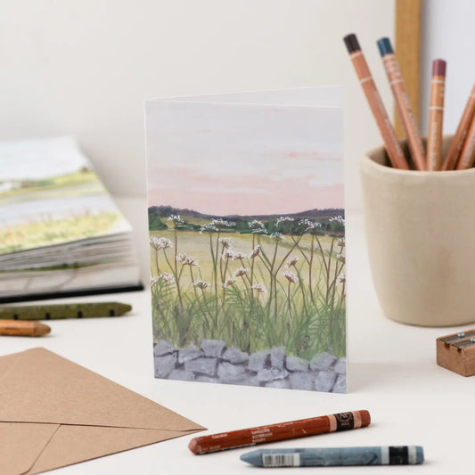 Greeting Card: Derbyshire Sunset