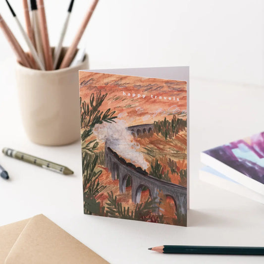 Greeting Card: Happy Travels