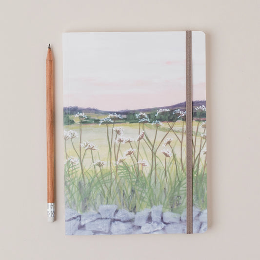 Derbyshire Sunset - A5 Notebook