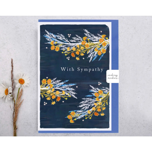 Making Meadows: Sympathy Card Floral
